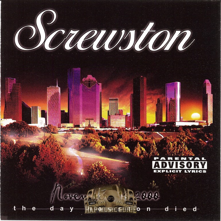 Dope House Records Screwston The Day Houston Died 1st Press. CD